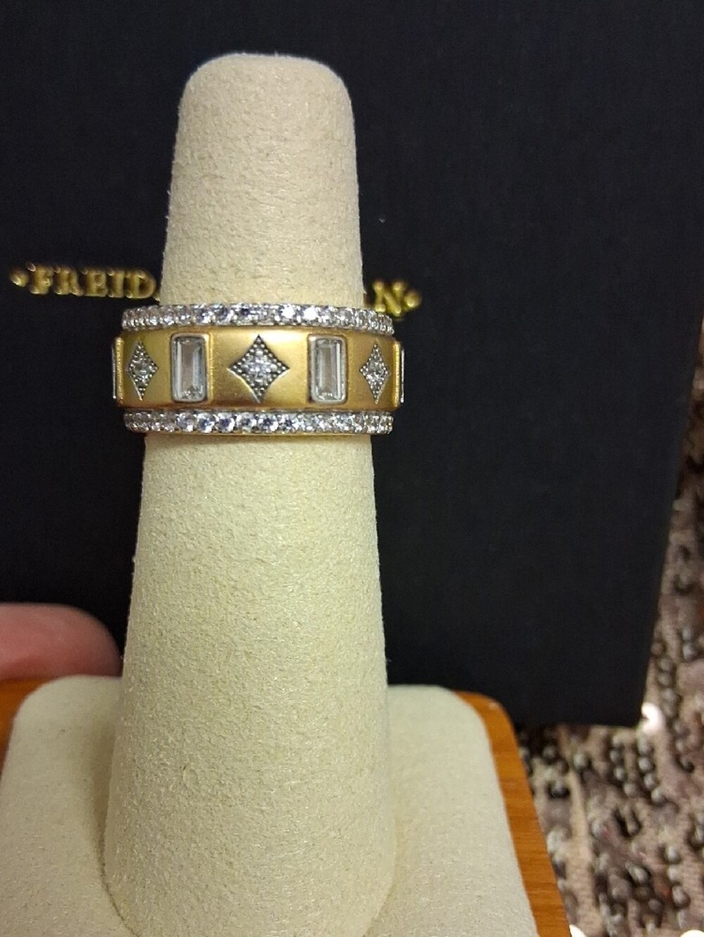 Freida Rothman Celestial Morning Window Ring Size 5.5 - Picture 3 of 5